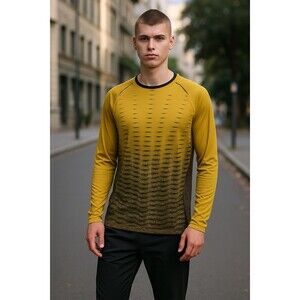 Xersion Yellow Workout Shirt Men’s XL